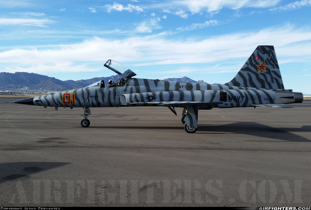 USA - Navy Northrop F-5N Tiger II 761564 at El Paso - Int. (ELP / KELP), USA