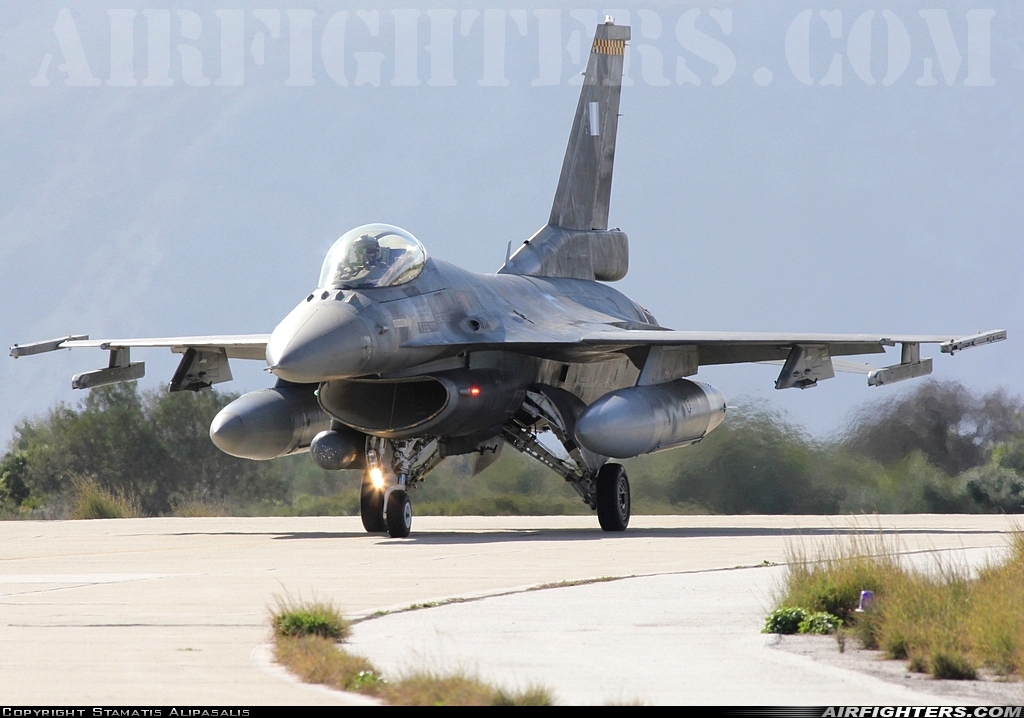 Greece - Air Force General Dynamics F-16C Fighting Falcon 518 at Chania - Souda (CHQ / LGSA), Greece