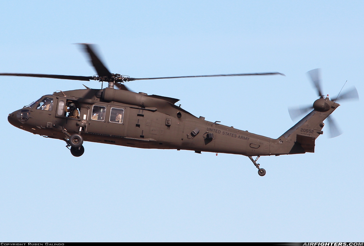 USA - Army Sikorsky UH-60M Black Hawk (S-70A) 13-20592 at Zaragoza (ZAZ / LEZG), Spain