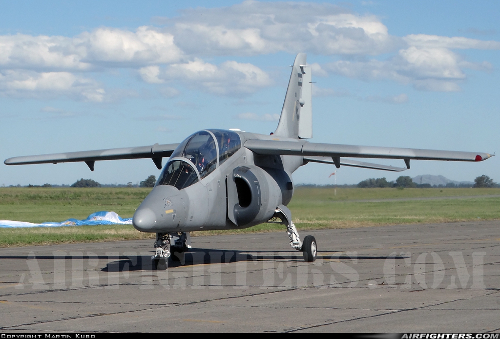 Argentina - Air Force FMA AT-63 Pampa II E-817 at Tandil (DIL / SAZT), Argentina