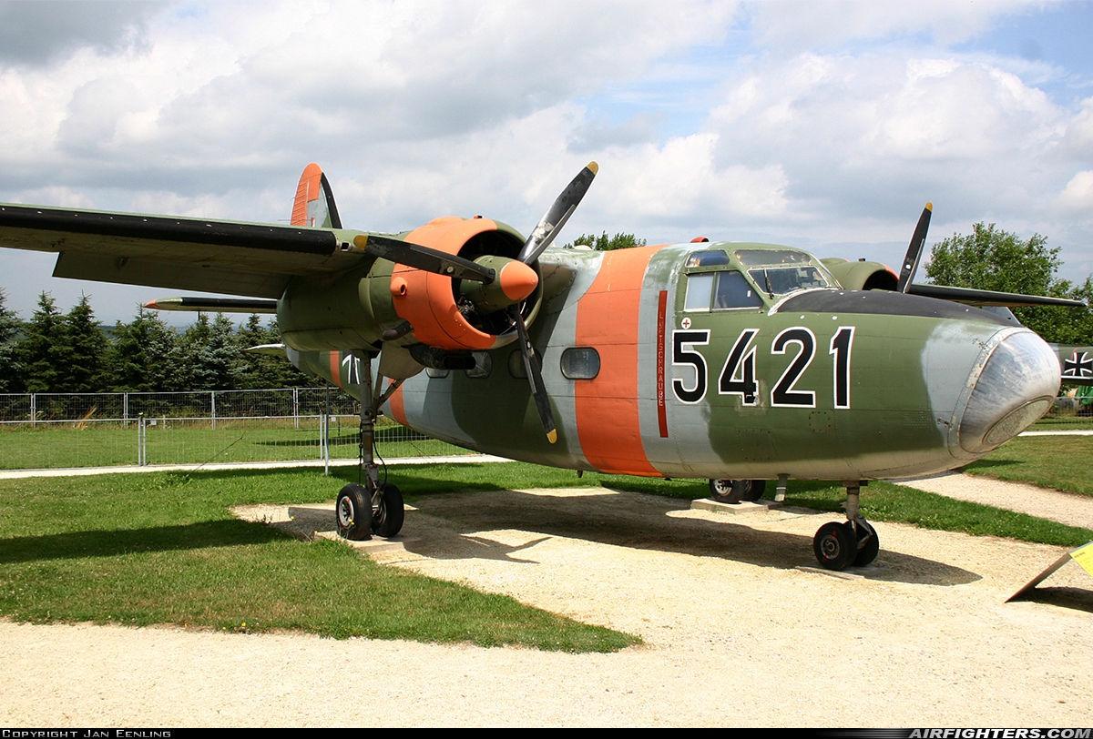 Germany - Air Force Percival P-66 Pembroke C.54 54+21 at Off-Airport - Hermeskeil, Germany