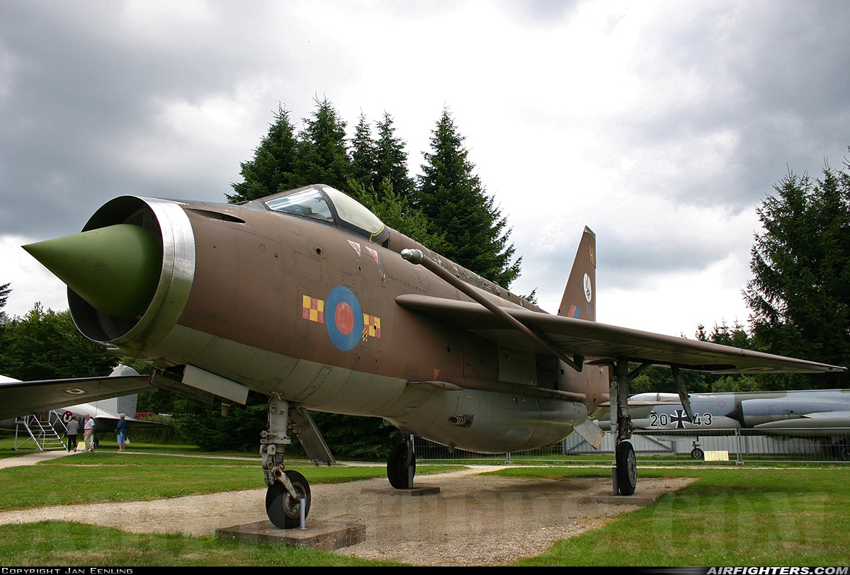 UK - Air Force English Electric Lightning F2A XN782 at Off-Airport - Hermeskeil, Germany