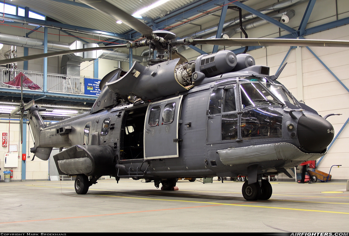 Netherlands - Air Force Aerospatiale AS-532U2 Cougar MkII S-445 at Breda - Gilze-Rijen (GLZ / EHGR), Netherlands