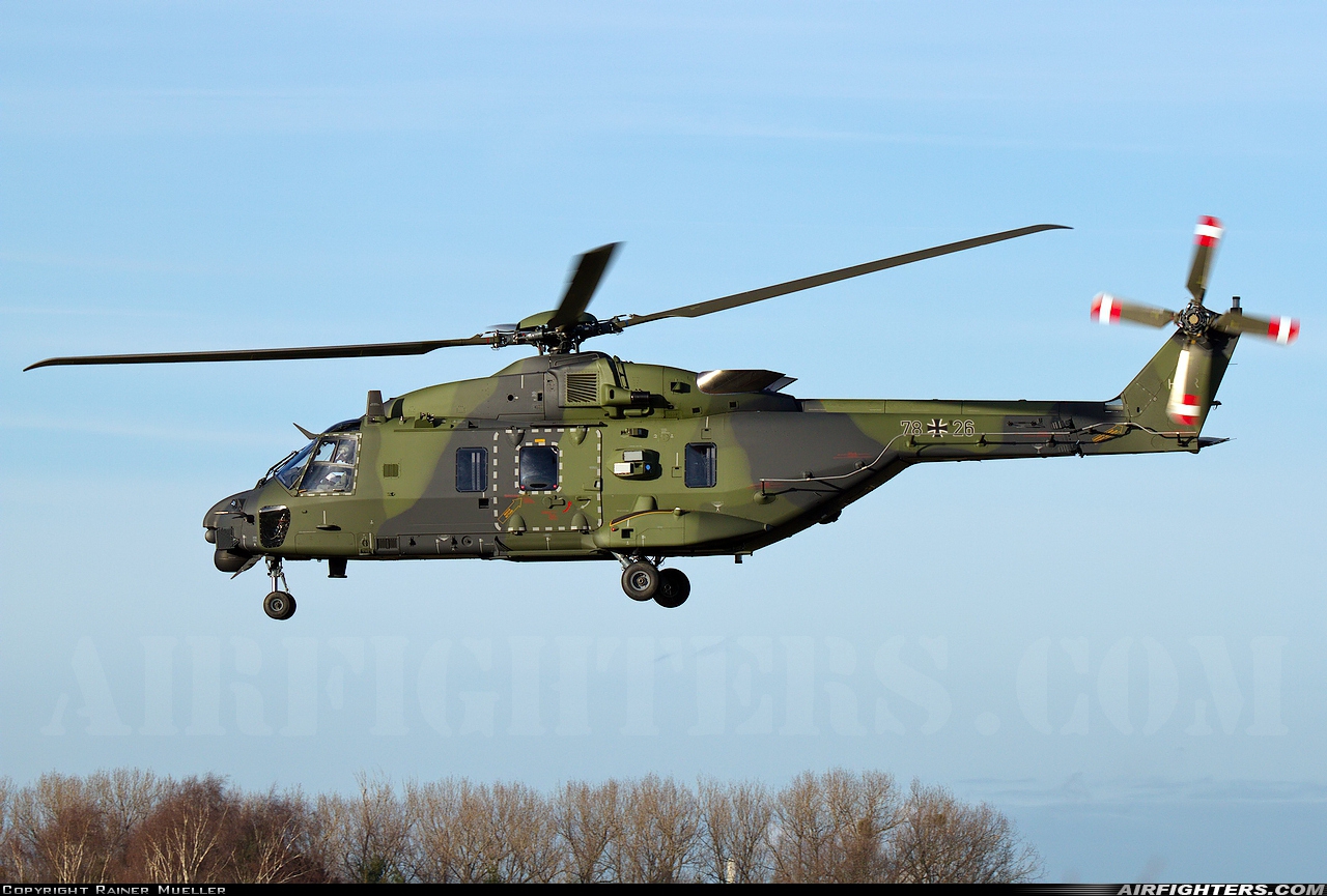 Germany - Army NHI NH-90TTH 78+26 at Buckeburg (- Achum) (ETHB), Germany