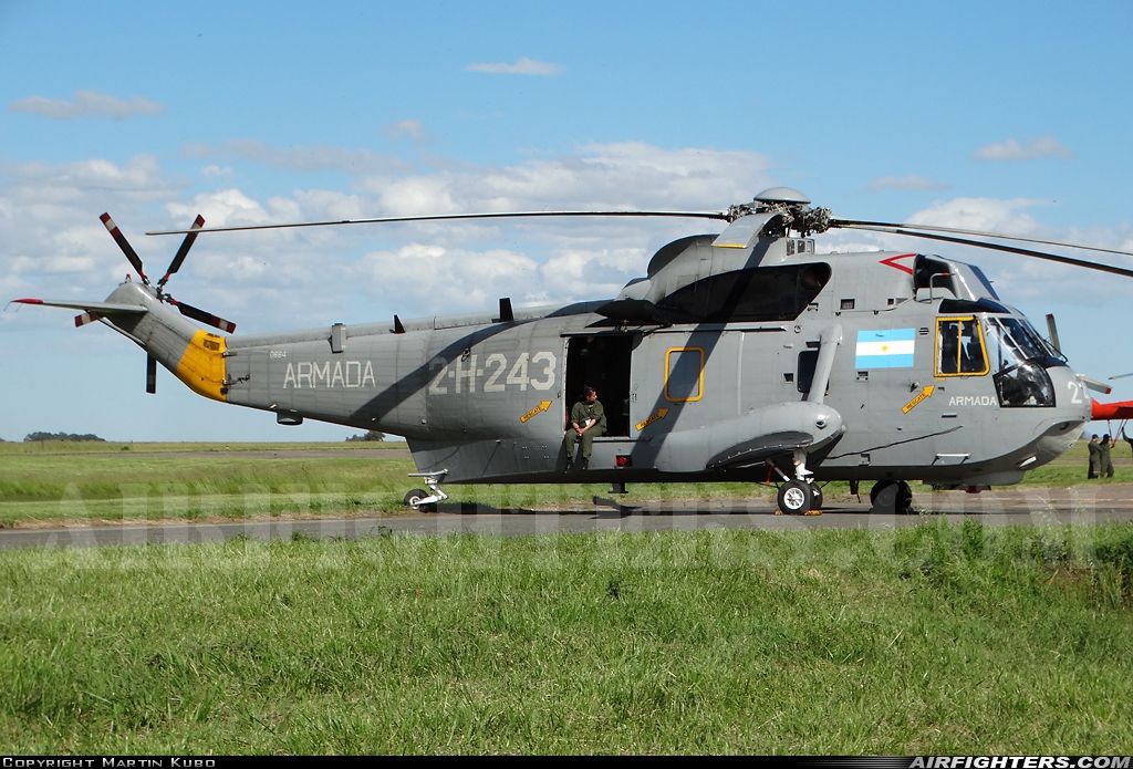 Argentina - Navy Sikorsky ASH-3H Sea King 0884 at Tandil (DIL / SAZT), Argentina