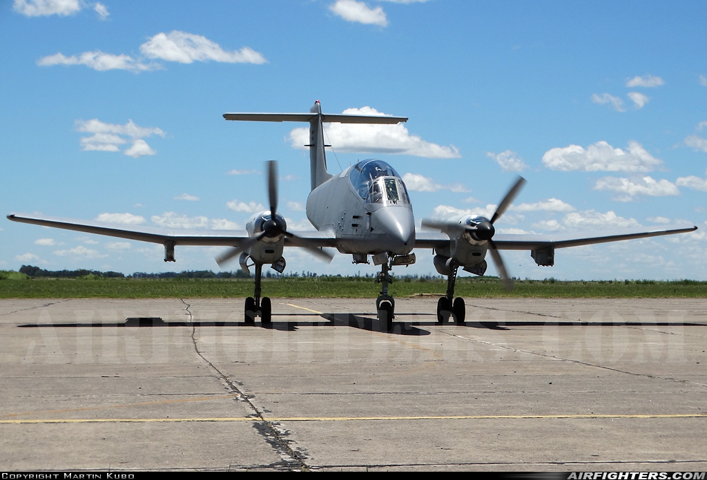 Argentina - Air Force FMA IA-58D Pucara A-580 at Tandil (DIL / SAZT), Argentina