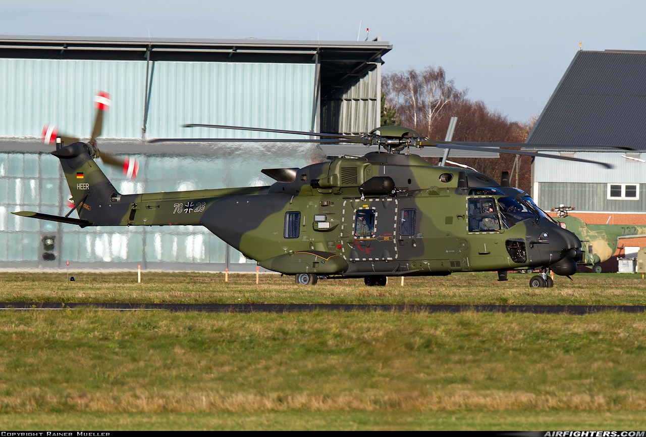 Germany - Army NHI NH-90TTH 78+26 at Buckeburg (- Achum) (ETHB), Germany