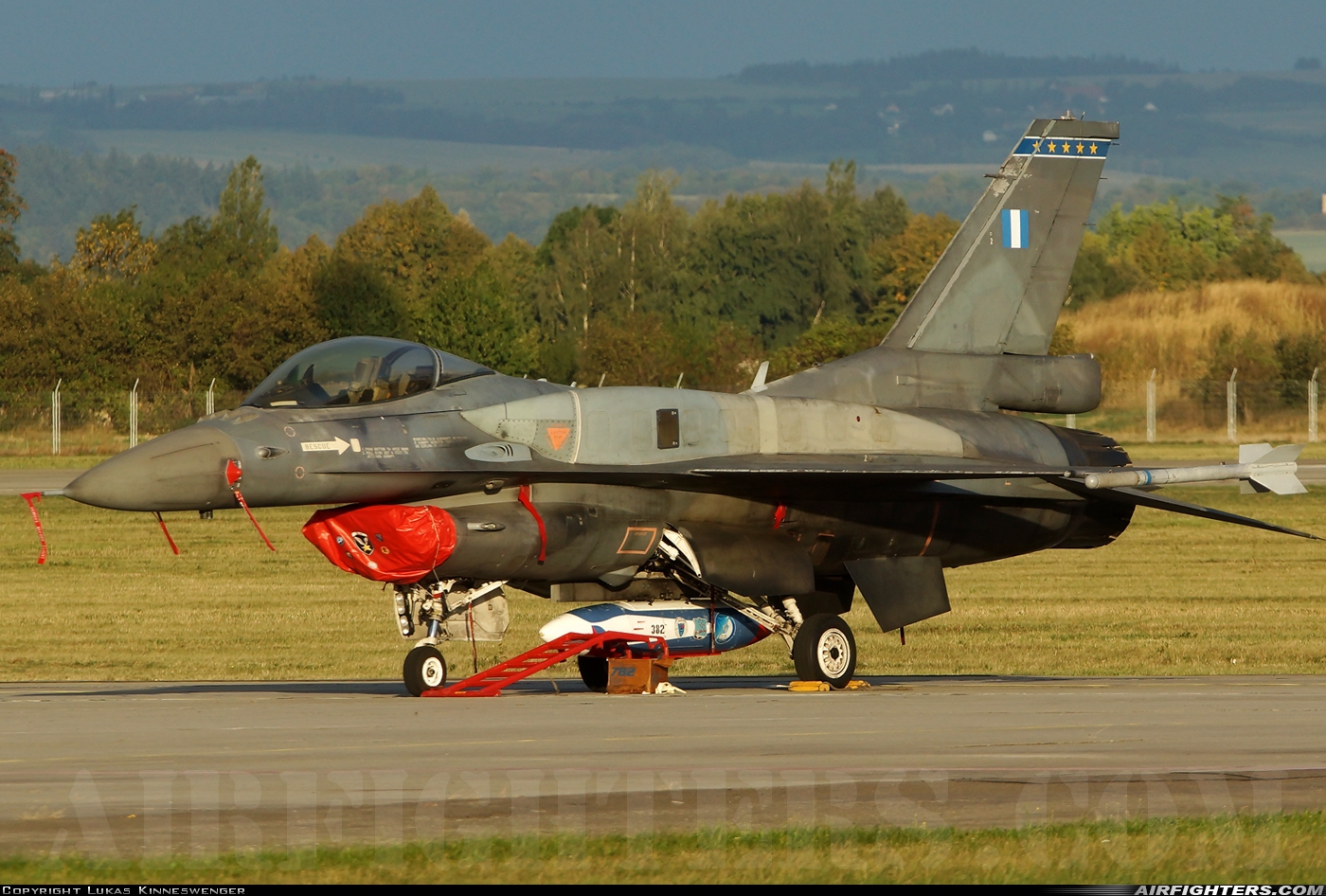 Greece - Air Force General Dynamics F-16C Fighting Falcon 511 at Ostrava - Mosnov (OSR / LKMT), Czech Republic
