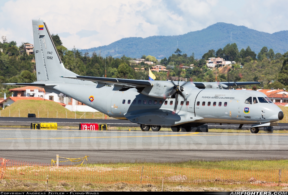 Colombia - Air Force CASA C-295M FAC1282 at Medellin - Enrique Olaya Herrera (EOH / SKMD), Colombia