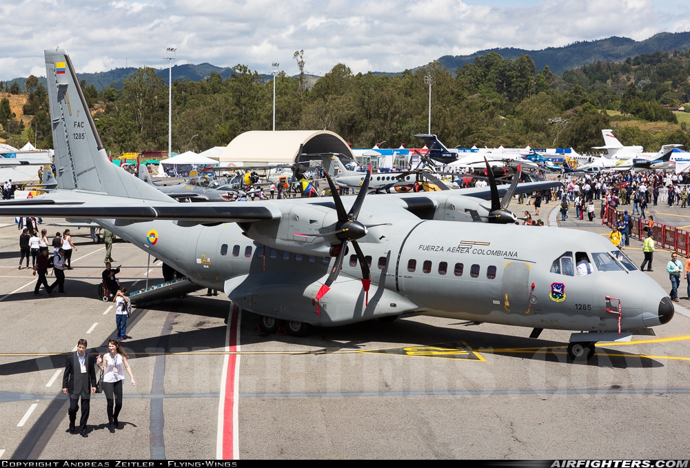 Colombia - Air Force CASA C-295M FAC1285 at Rionegro (Medellin) - Jose Maria Cordova (MDE / SKRG), Colombia
