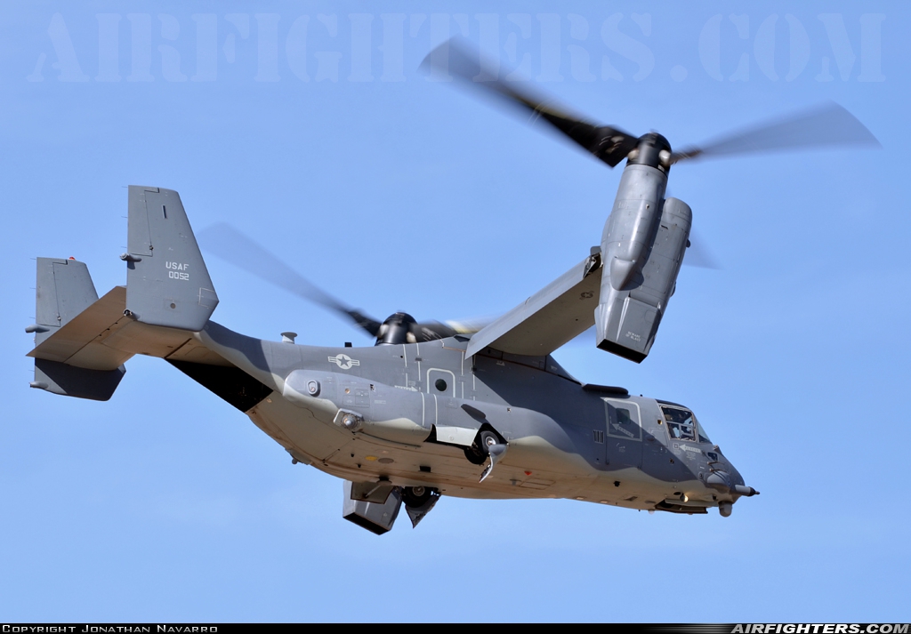 USA - Air Force Bell / Boeing CV-22B Osprey 10-0052 at Glendale (Phoenix) - Luke AFB (LUF / KLUF), USA