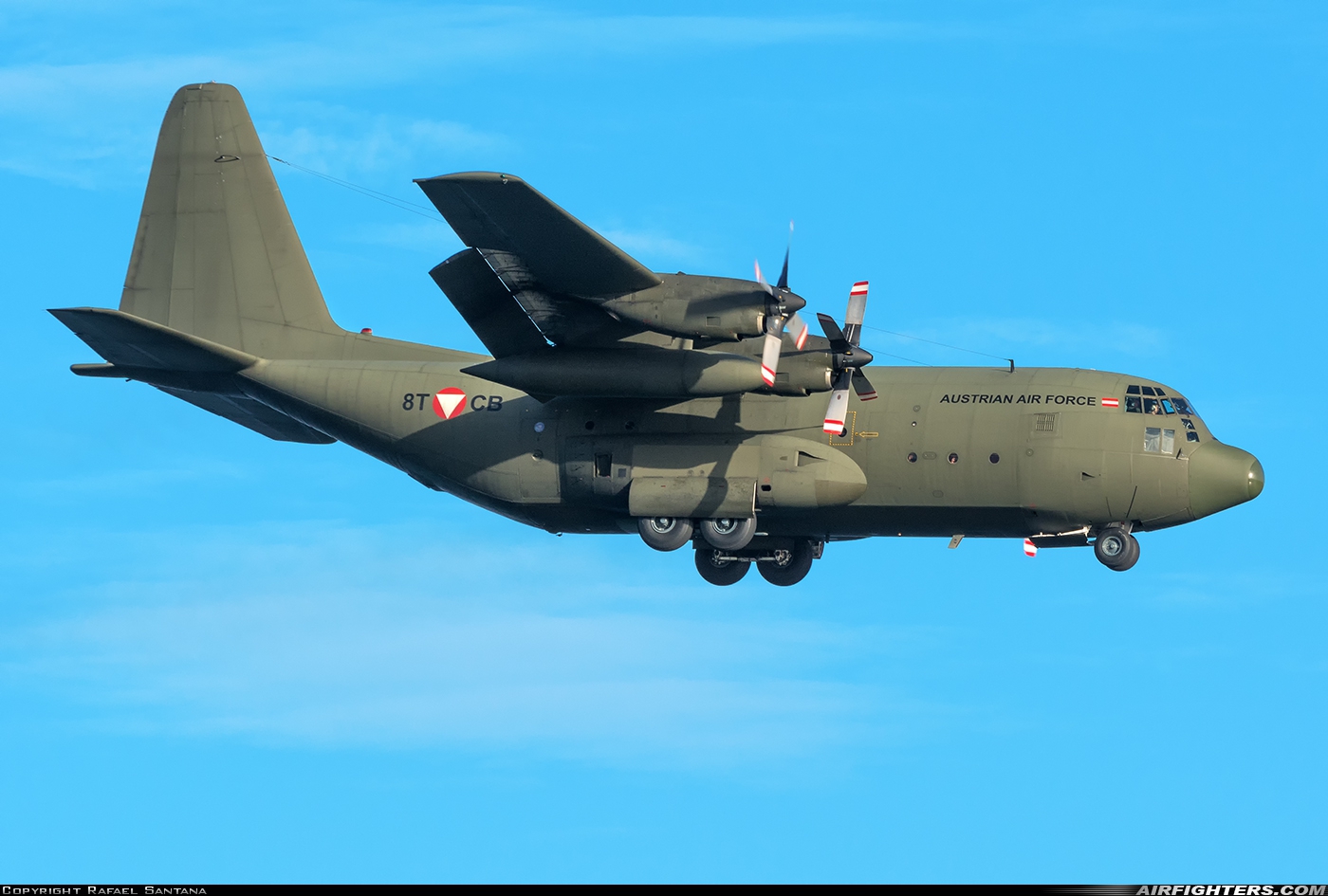 Austria - Air Force Lockheed C-130K Hercules (L-382) 8T-CB at Gran Canaria (- Las Palmas / Gando) (LPA / GCLP), Spain