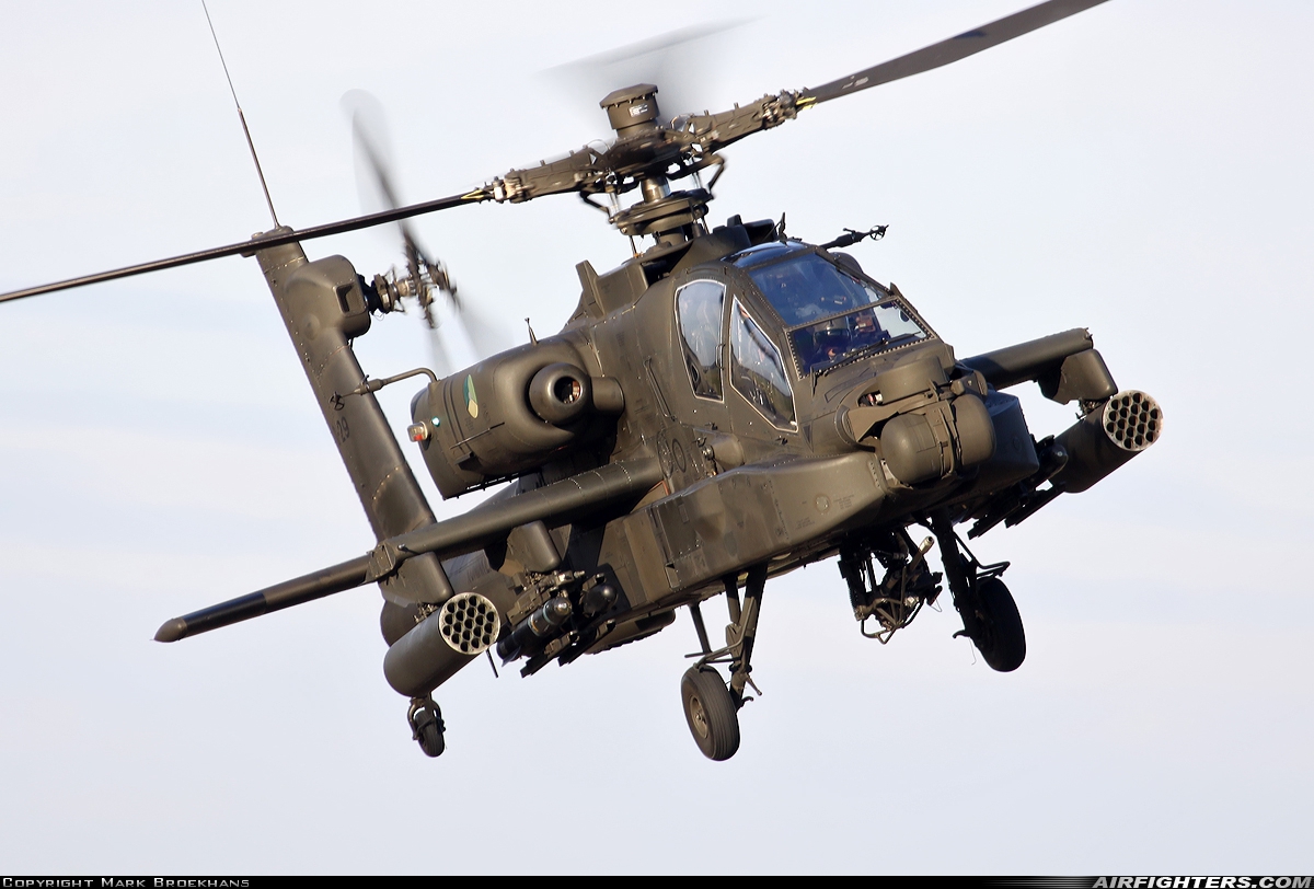 Netherlands - Air Force Boeing AH-64DN Apache Longbow Q-29 at Breda - Gilze-Rijen (GLZ / EHGR), Netherlands