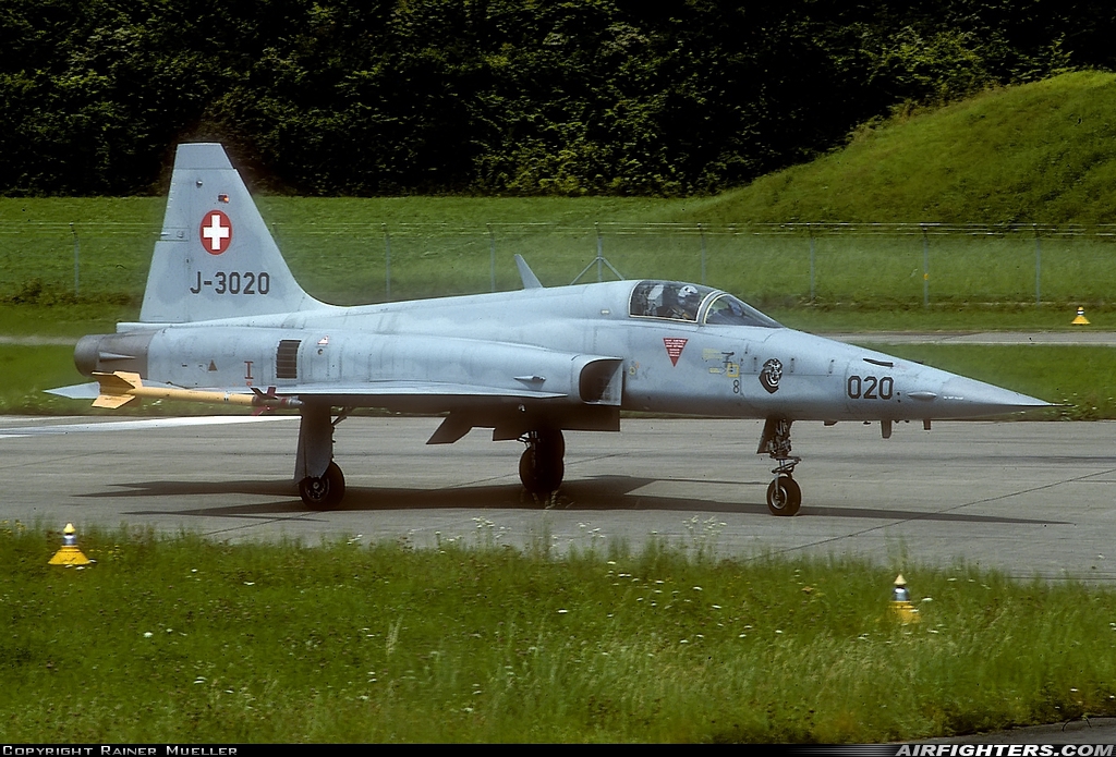 Switzerland - Air Force Northrop F-5E Tiger II J-3020 at Dubendorf (LSMD), Switzerland