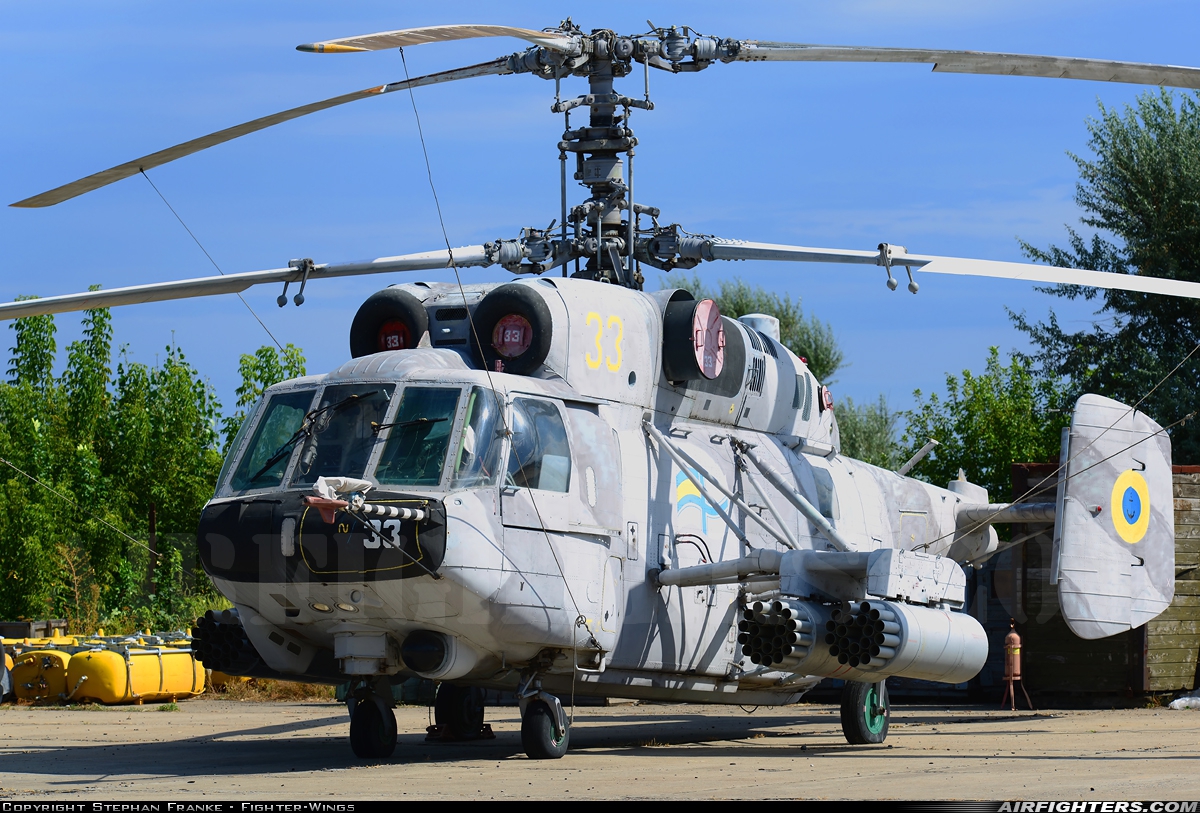 Ukraine - Navy Kamov Ka-29 33 YELLOW at Nikolayev - Kul'bakino, Ukraine