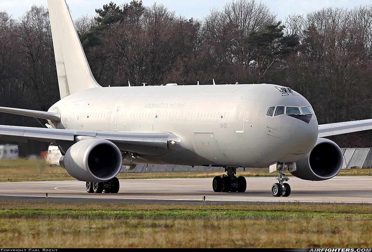 Italy - Air Force Boeing KC-767A (767-2EY/ER) MM62228 at Geilenkirchen (GKE / ETNG), Germany