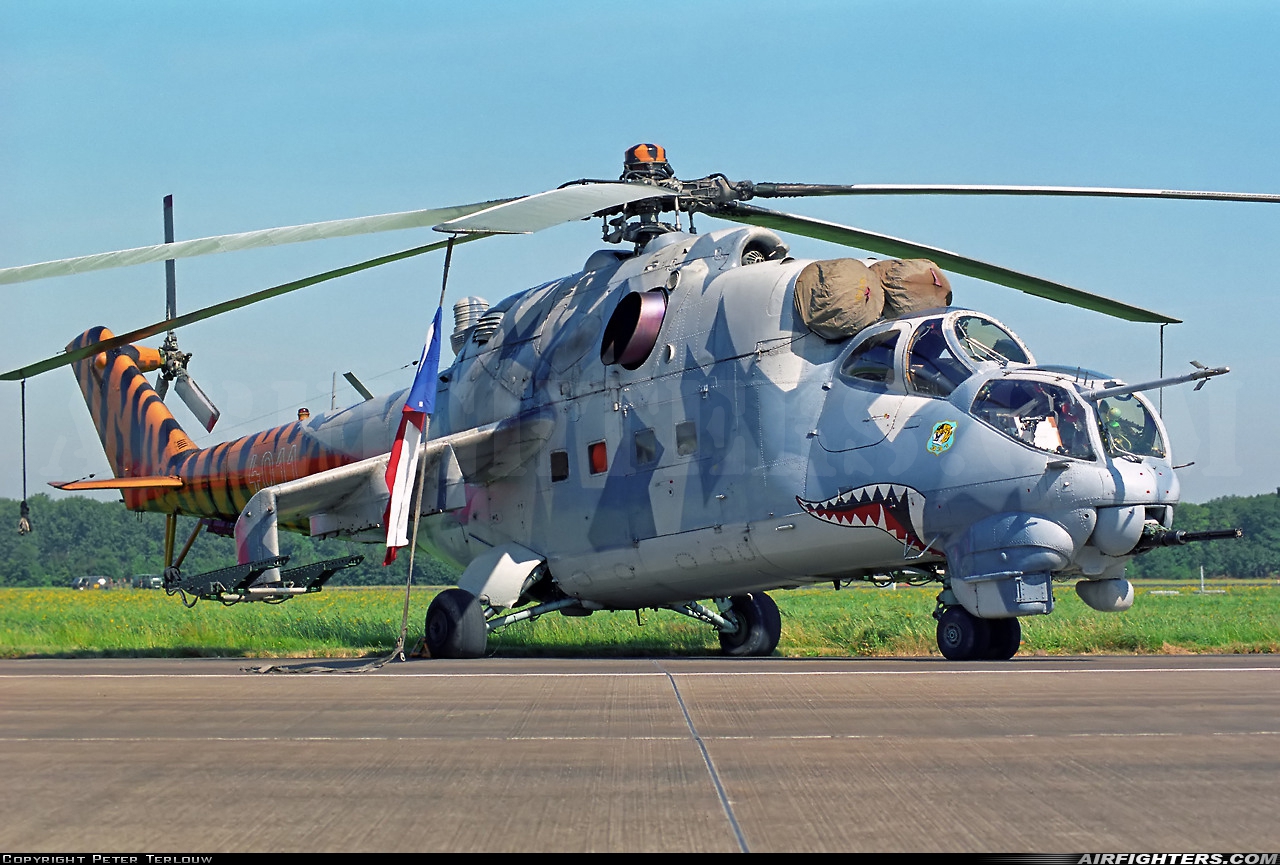 Czech Republic - Air Force Mil Mi-24D 4011 at Uden - Volkel (UDE / EHVK), Netherlands