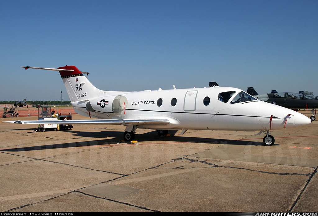 USA - Air Force Beech T-1A Jayhawk 91-0087 at Bossier City - Barksdale AFB (BAD / KBAD), USA