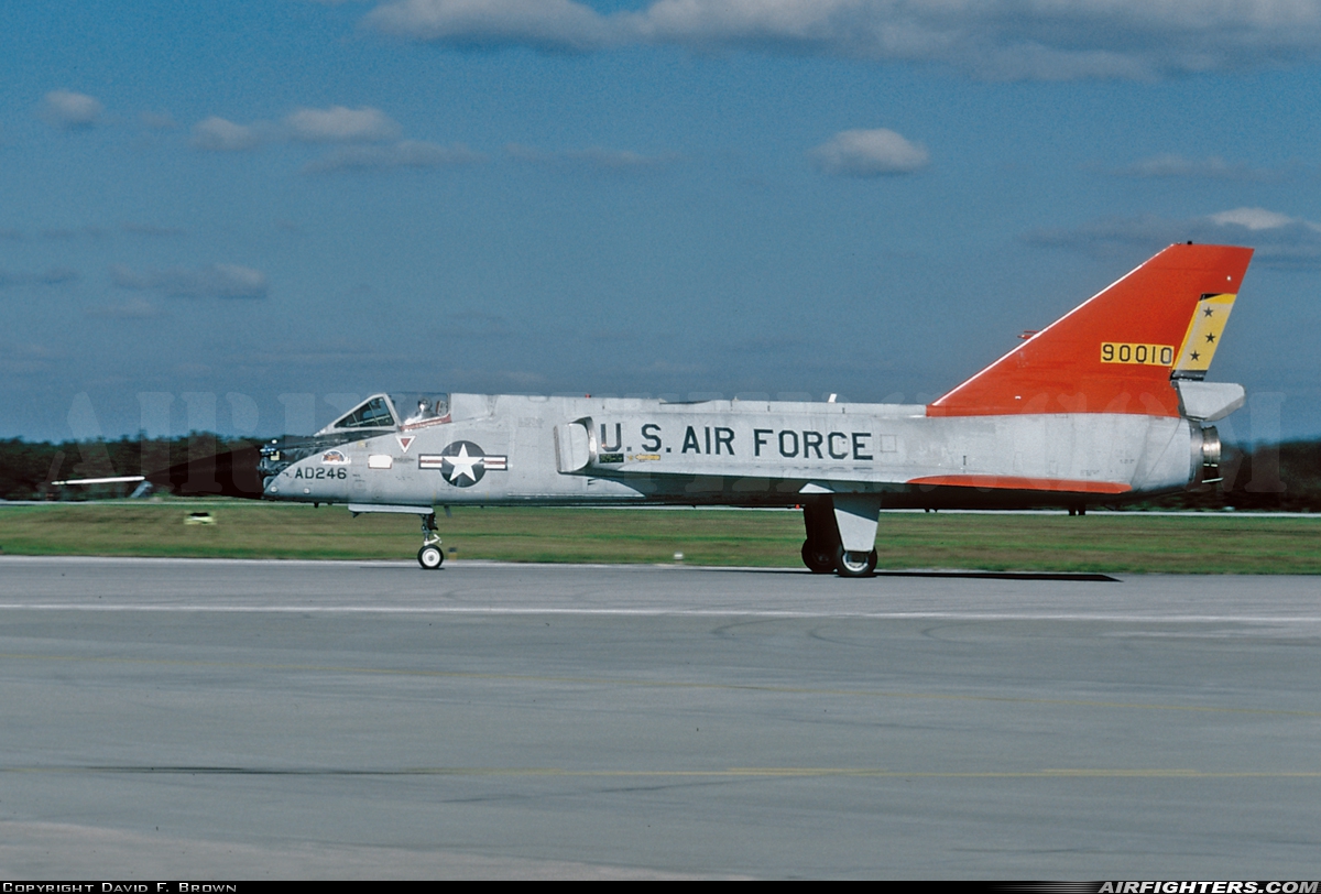 USA - Air Force Convair F-106A Delta Dart (8) 59-0010 at Panama City - Tyndall AFB (PAM / KPAM), USA
