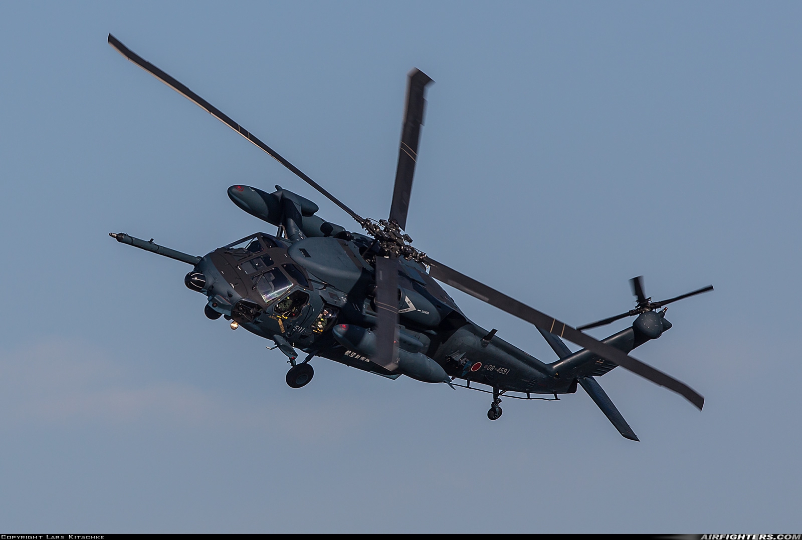 Japan - Air Force Sikorsky UH-60J Black Hawk (S-70A-12) 08-4591 at Nyutabaru (RJFN), Japan