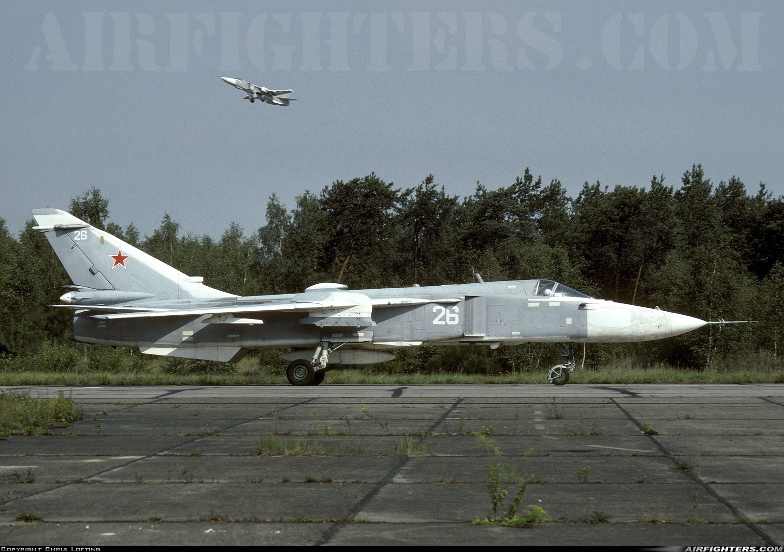 Russia - Air Force Sukhoi Su-24MR 26 WHITE at Welzow (EDCY), Germany