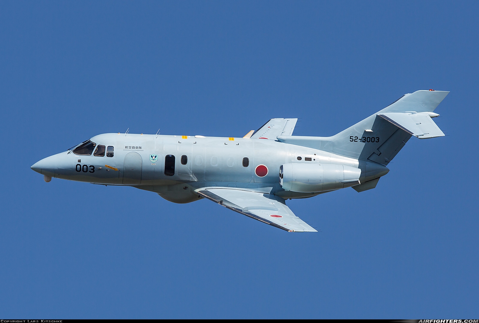 Japan - Air Force Hawker Siddeley U-125A (HS-125-800) 52-3003 at Nyutabaru (RJFN), Japan