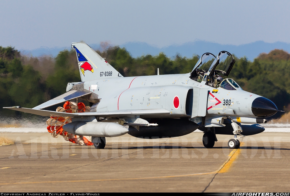 Japan - Air Force McDonnell Douglas F-4EJ-KAI Phantom II 67-8388 at Hyakuri (RJAH), Japan