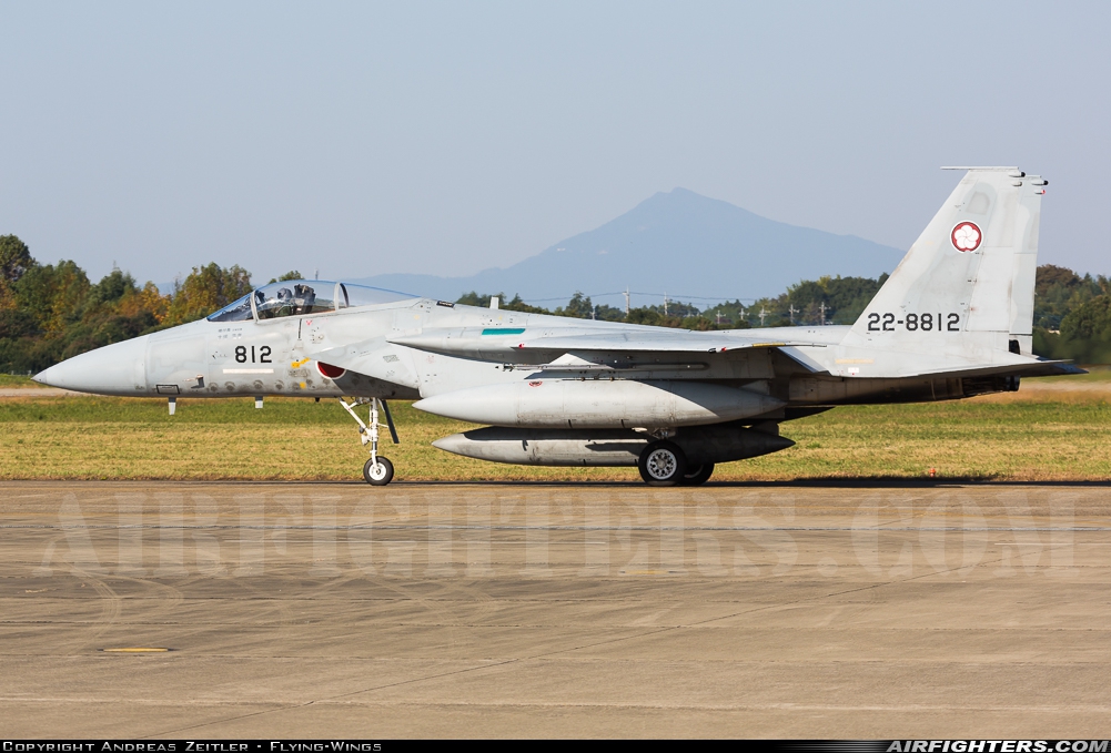 Japan - Air Force McDonnell Douglas F-15J Eagle 22-8812 at Hyakuri (RJAH), Japan