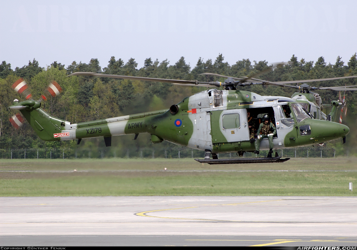 UK - Army Westland WG-13 Lynx AH7 XZ179 at Nuremberg (NUE / EDDN), Germany