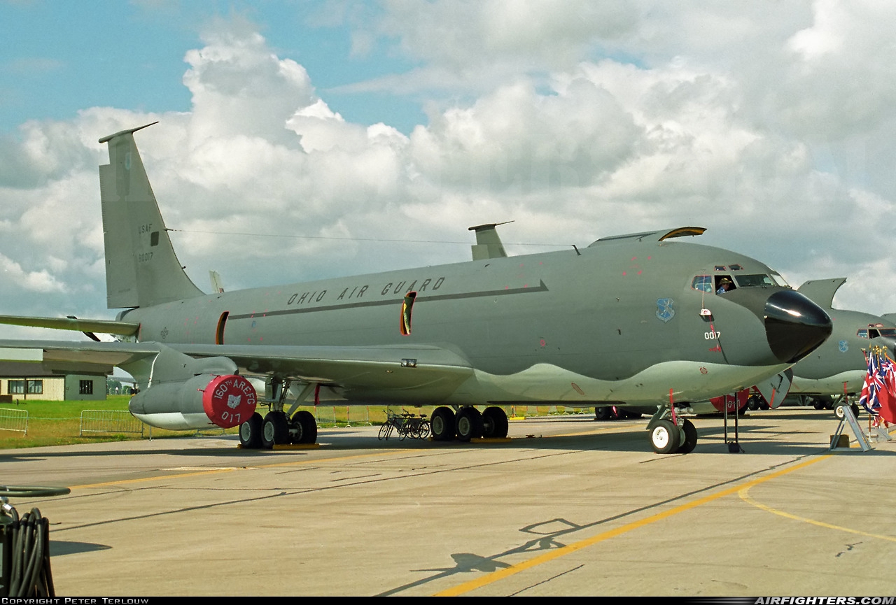 USA - Air Force Boeing KC-135E Stratotanker (717-100) 58-0017 at Fairford (FFD / EGVA), UK