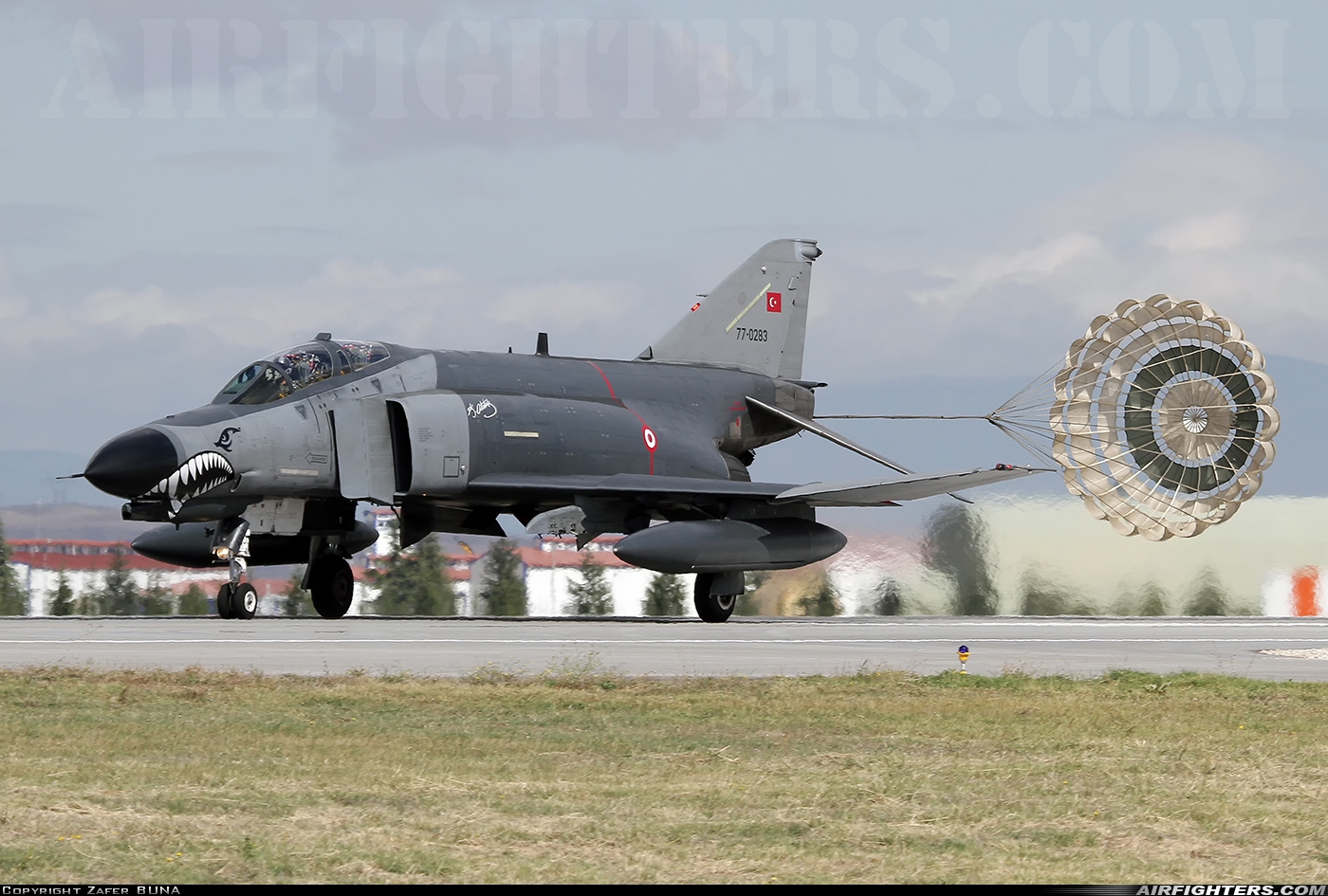 Türkiye - Air Force McDonnell Douglas F-4E-2020 Terminator 77-0283 at Eskisehir - Eskisehir Air Base (ESK), Türkiye