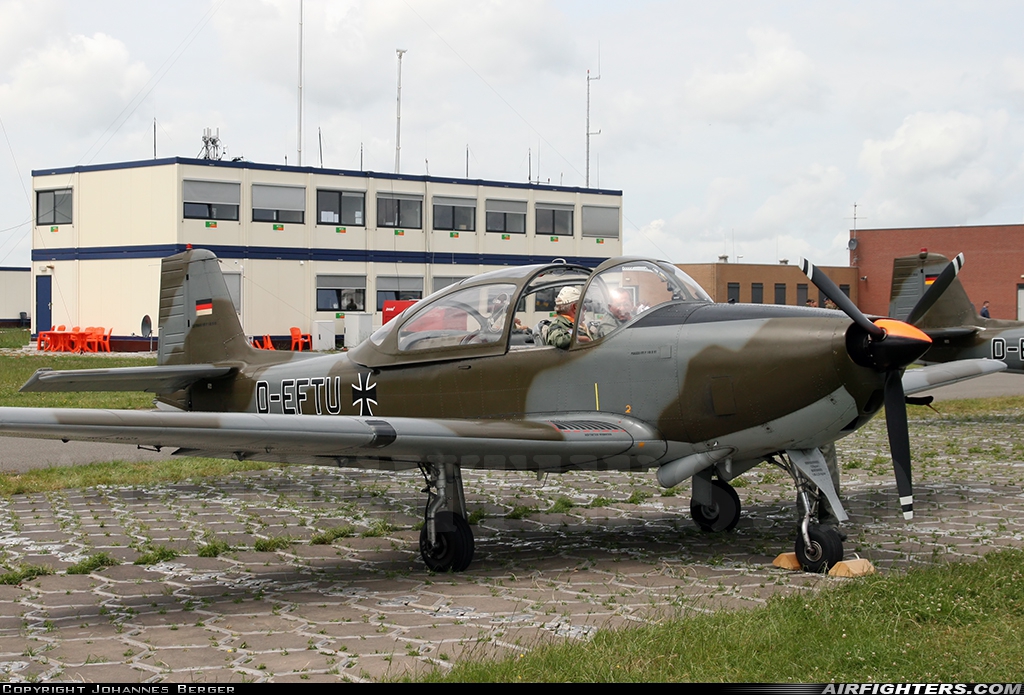 Private Focke-Wulf Piaggio FWP-149D D-EFTU at Leeuwarden (LWR / EHLW), Netherlands