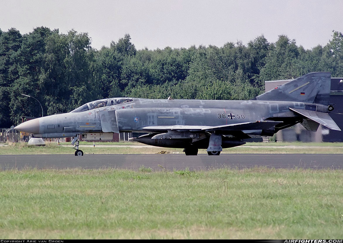 Germany - Air Force McDonnell Douglas F-4F Phantom II 38+50 at Hopsten (Rheine -) (ETNP), Germany