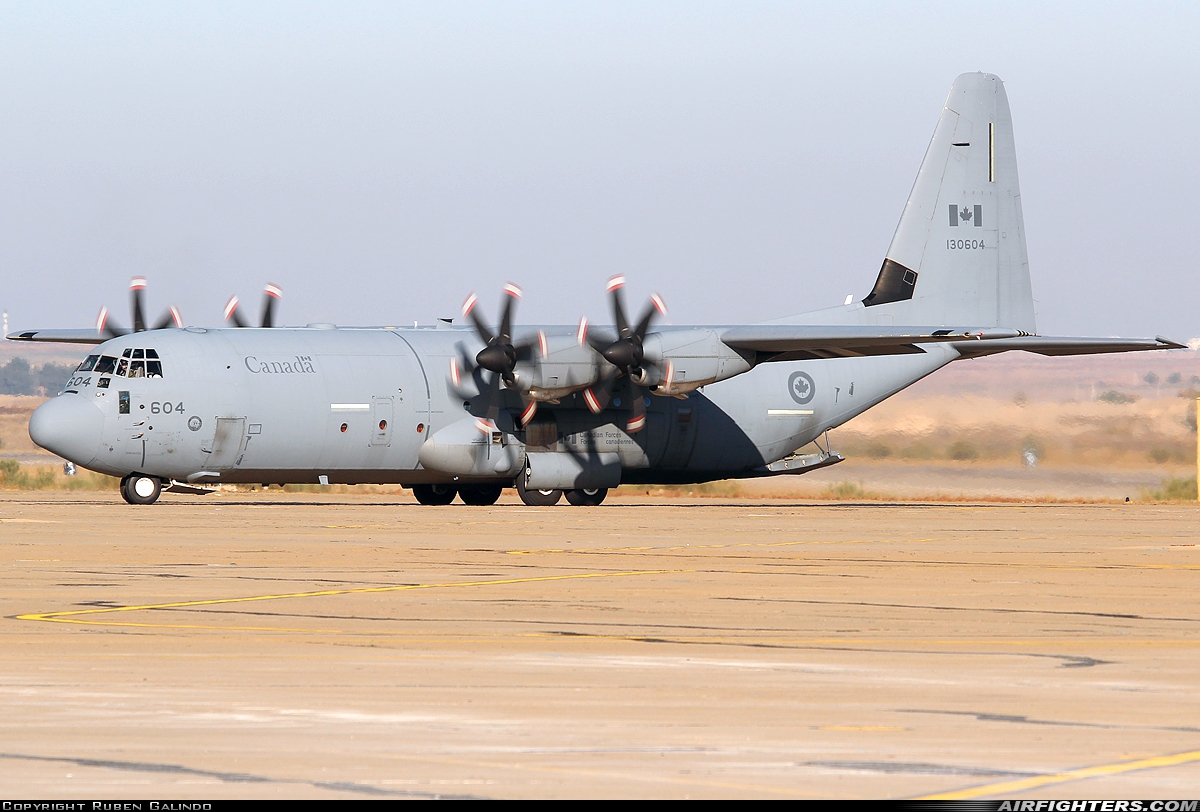 Canada - Air Force Lockheed Martin CC-130J Hercules (C-130J-30 / L-382) 130604 at Zaragoza (ZAZ / LEZG), Spain