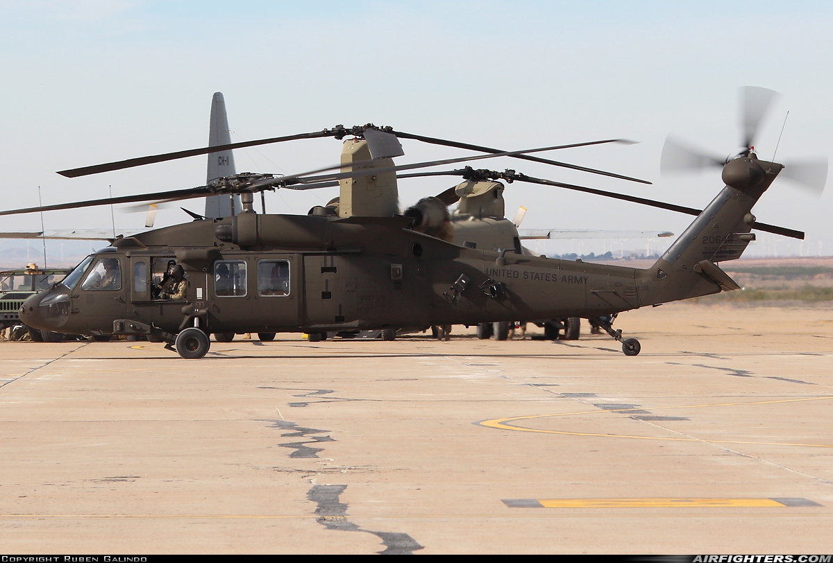 USA - Army Sikorsky UH-60M Black Hawk (S-70A) 14-20648 at Zaragoza (ZAZ / LEZG), Spain