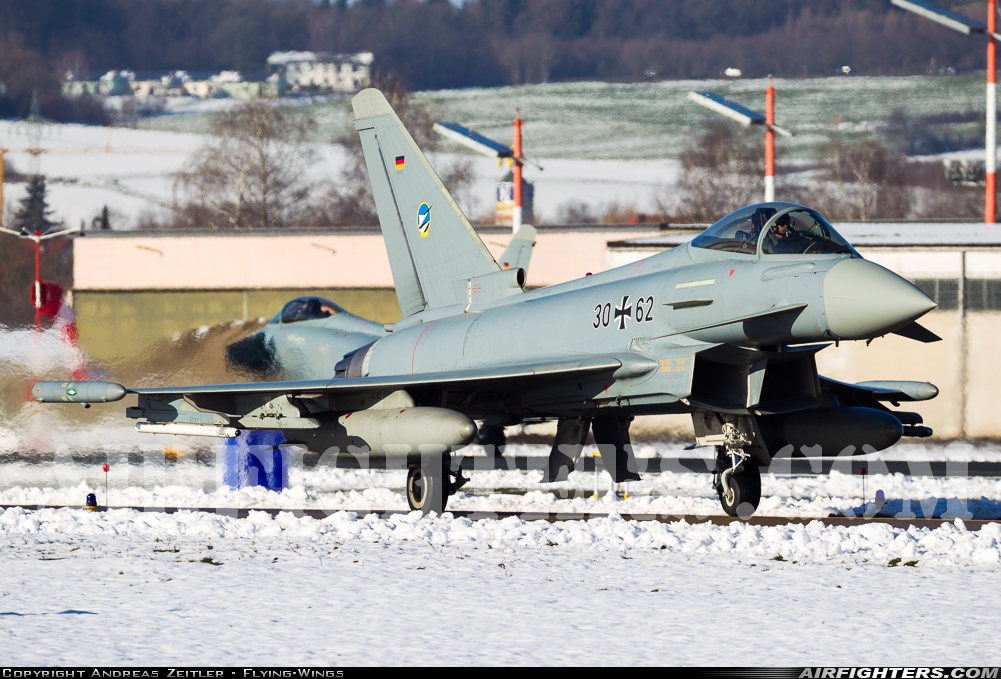 Germany - Air Force Eurofighter EF-2000 Typhoon S 30+62 at Neuburg - Zell (ETSN), Germany