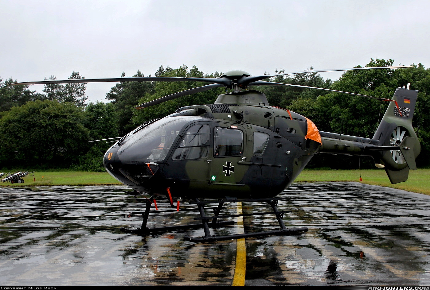Germany - Army Eurocopter EC-135T1 82+57 at Wittmundhafen (Wittmund) (ETNT), Germany