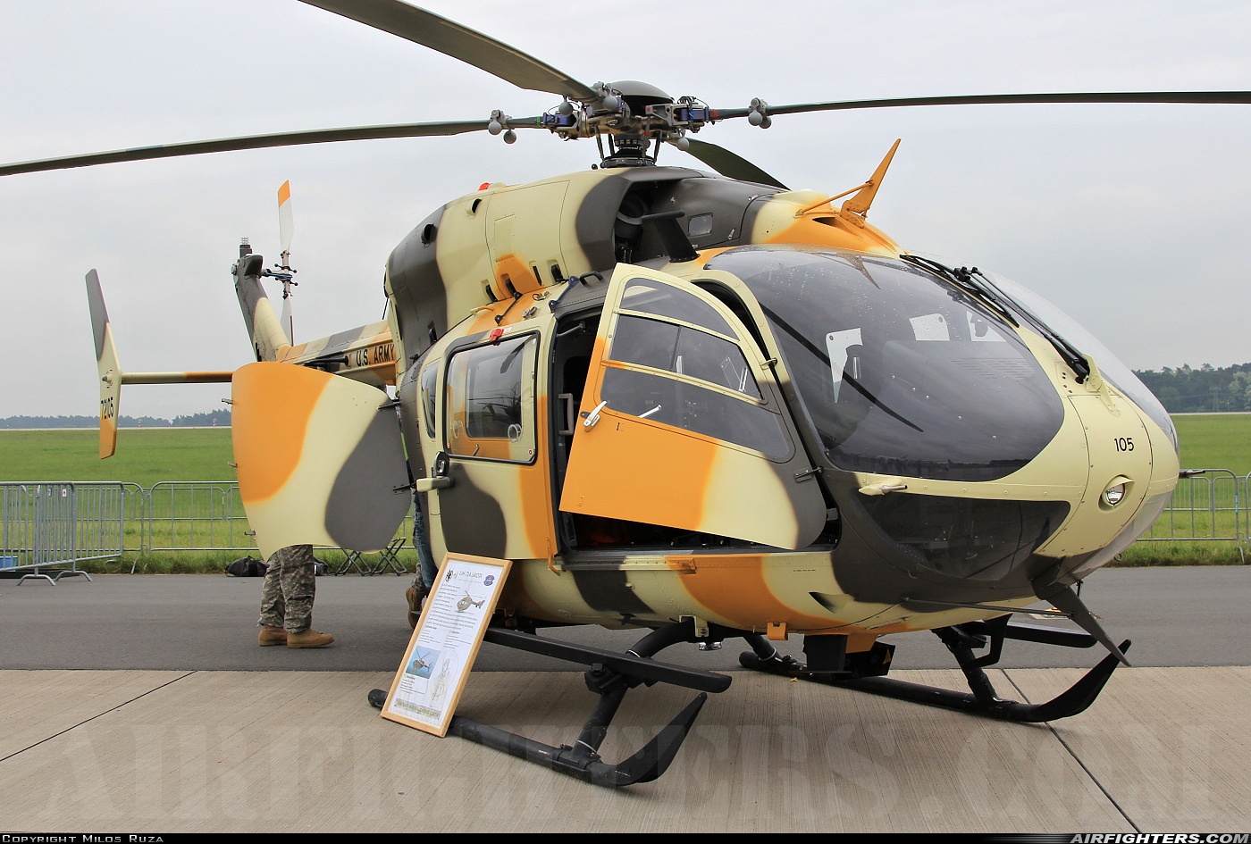 USA - Army Eurocopter UH-72A Lakota 07-2105 at Berlin - Schonefeld (SXF / EDDB), Germany