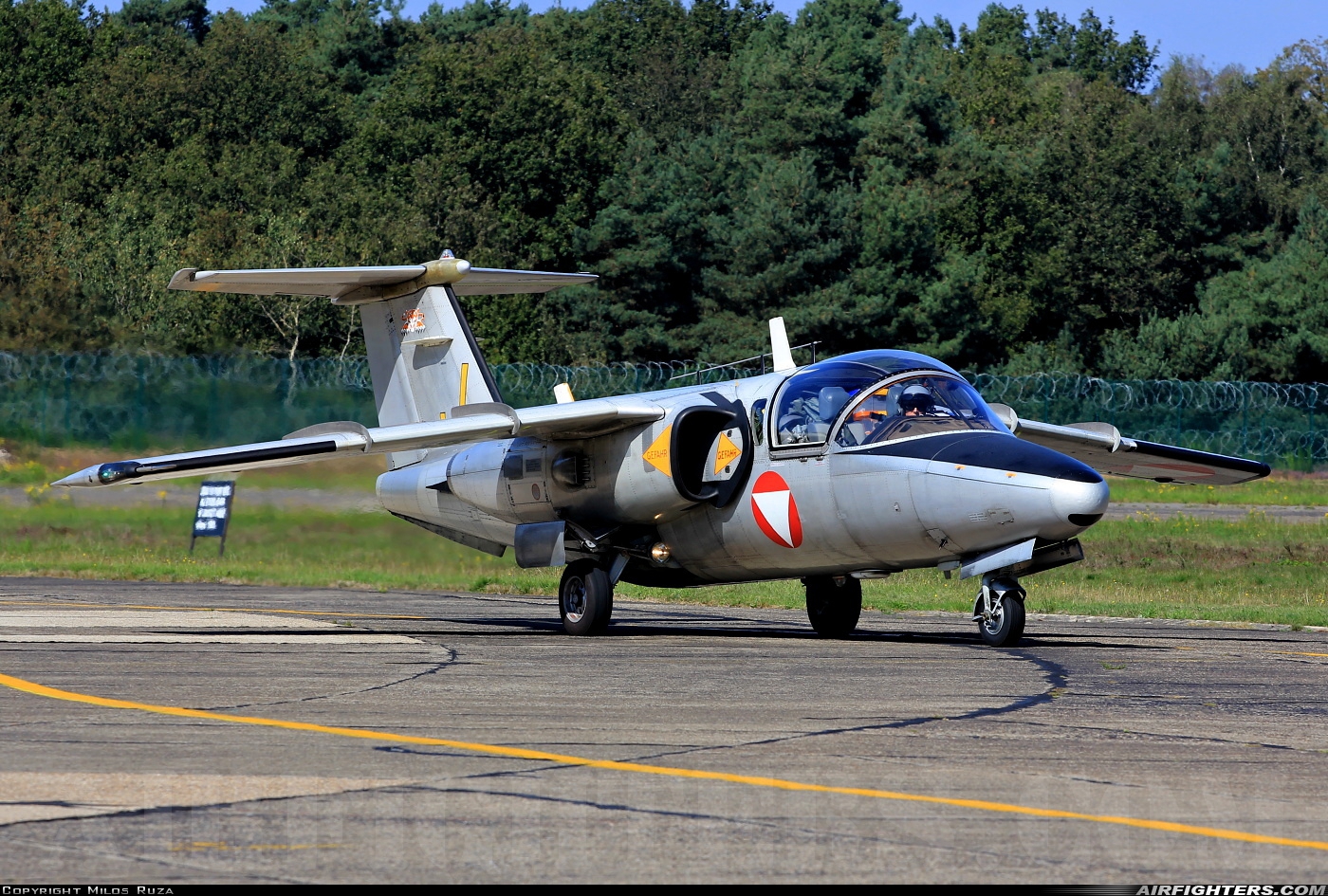 Austria - Air Force Saab 105Oe 1110 at Kleine Brogel (EBBL), Belgium