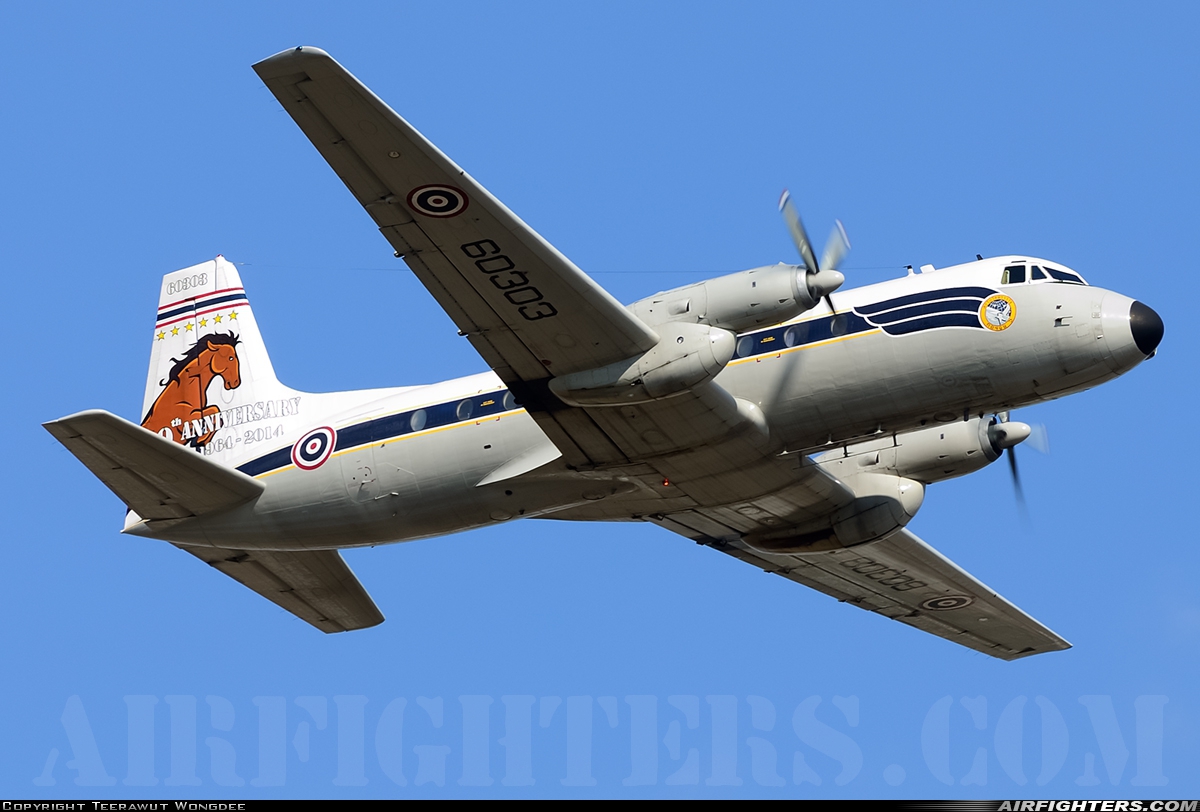 Thailand - Air Force Hawker Siddeley HS-748 Srs2/208 Andover L5-3/26 at Chiang Mai (CNX / VTCC), Thailand