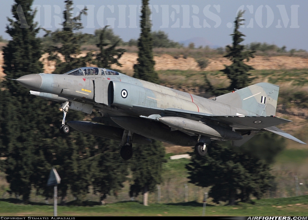 Greece - Air Force McDonnell Douglas F-4E AUP Phantom II 71751 at Tanagra (LGTG), Greece