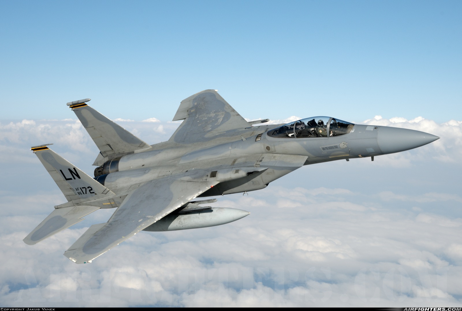 USA - Air Force McDonnell Douglas F-15C Eagle 86-0172 at In Flight, UK