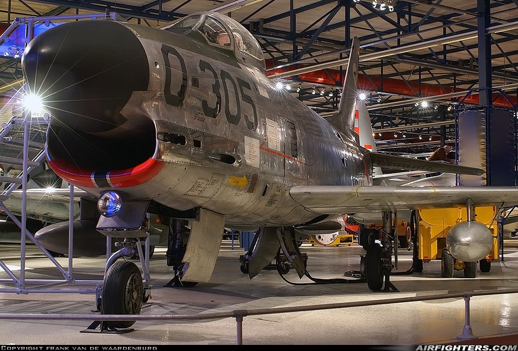 Netherlands - Air Force North American F-86K Sabre Q-305 at Off-Airport - Kamp Zeist, Netherlands