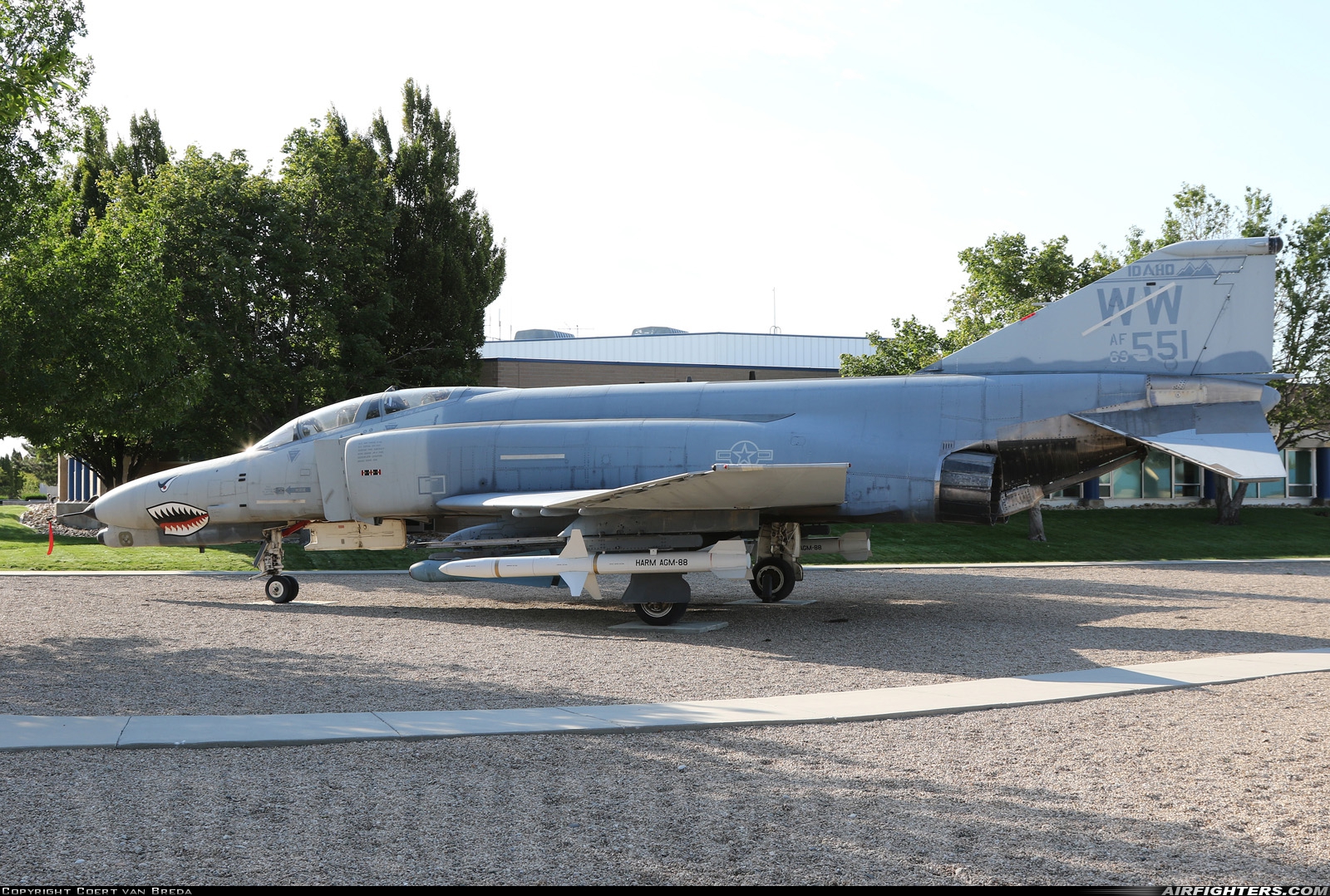 USA - Air Force McDonnell Douglas F-4G Phantom II 69-7551 at Boise - Air Terminal / Gowen Field (Municipal) (BOI / KBOI), USA