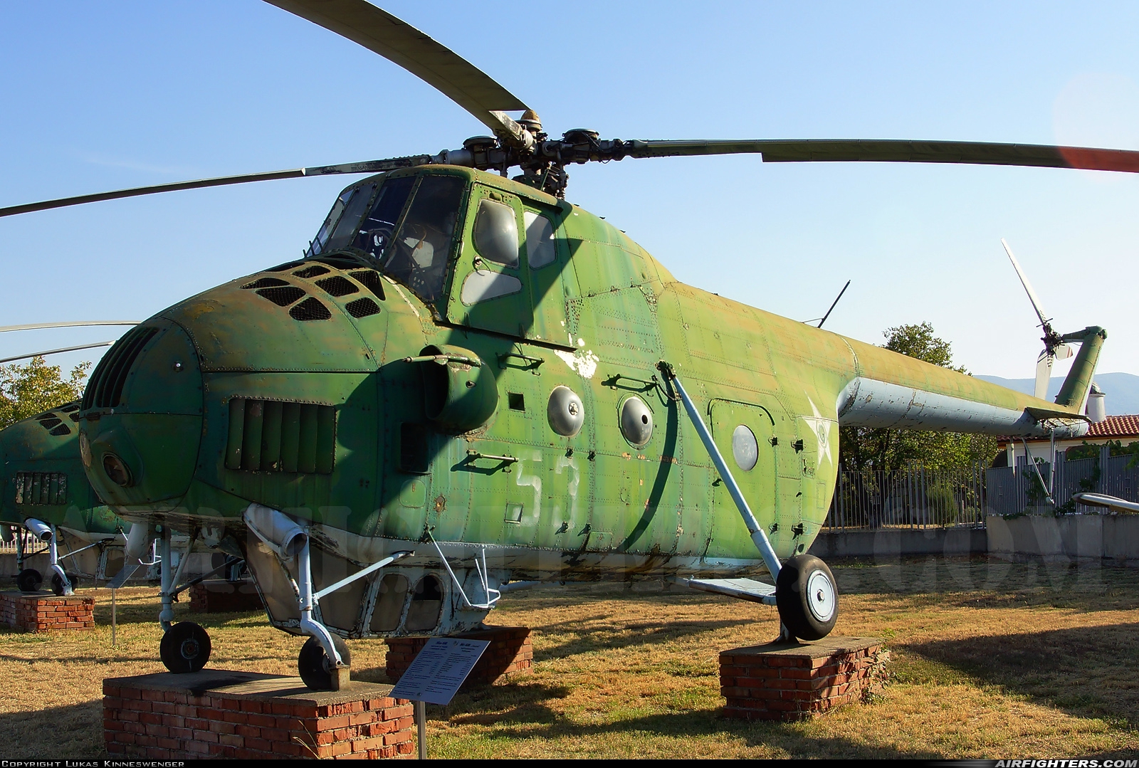 Bulgaria - Air Force Mil Mi-4 53 at Plovdiv (- Krumovo) (PDV / LBPD), Bulgaria