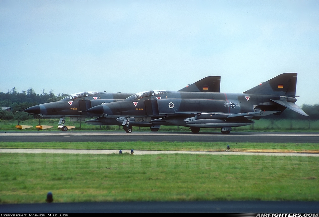 Germany - Air Force McDonnell Douglas RF-4E Phantom II 35+31 at Leck (EDXK), Germany
