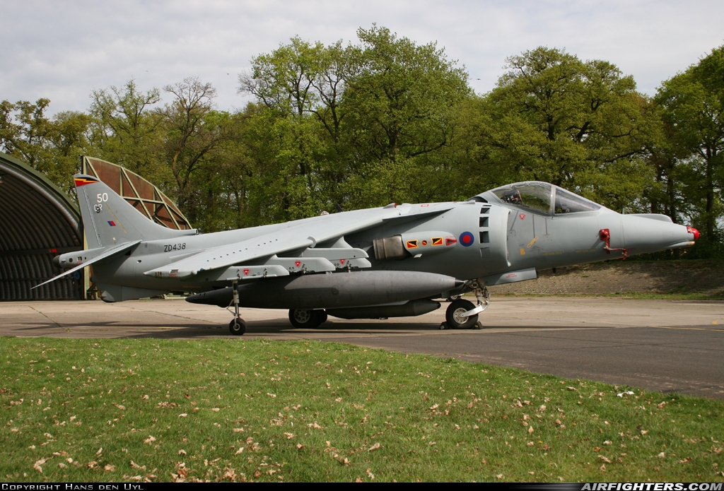 UK - Air Force British Aerospace Harrier GR.9 ZD438 at Weeze (NRN / EDLV), Germany