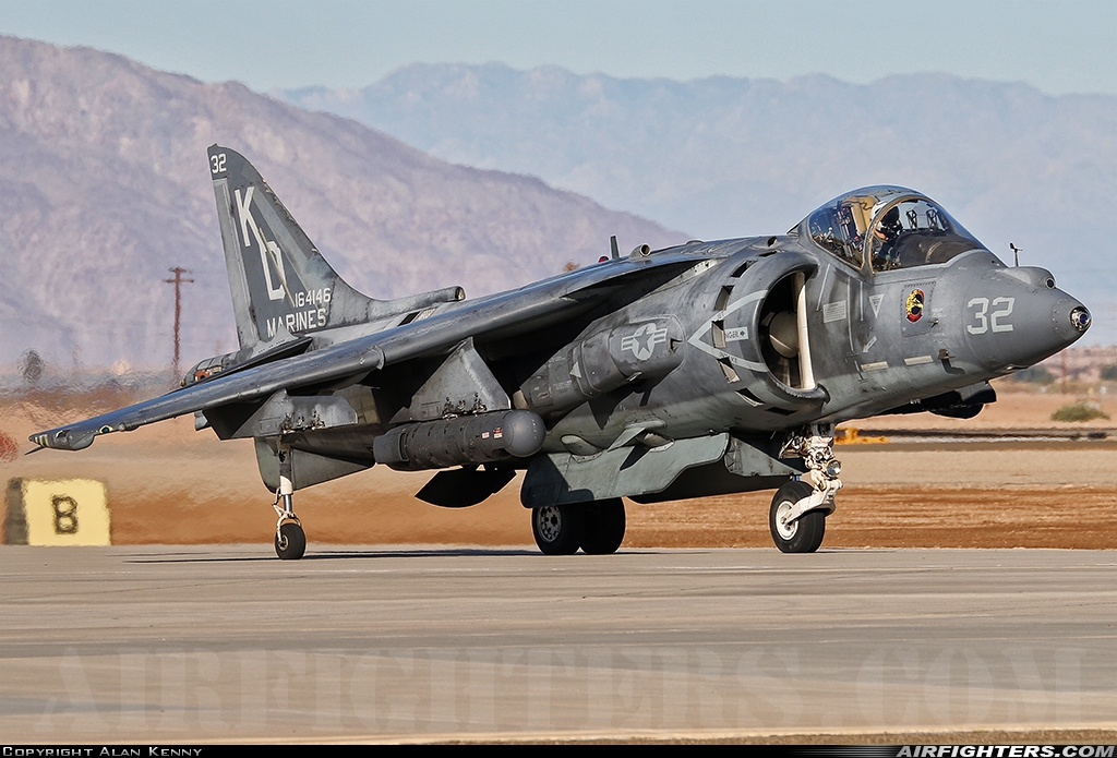 USA - Marines McDonnell Douglas AV-8B Harrier II 164146 at El Centro - NAF (NJK / KNJK), USA