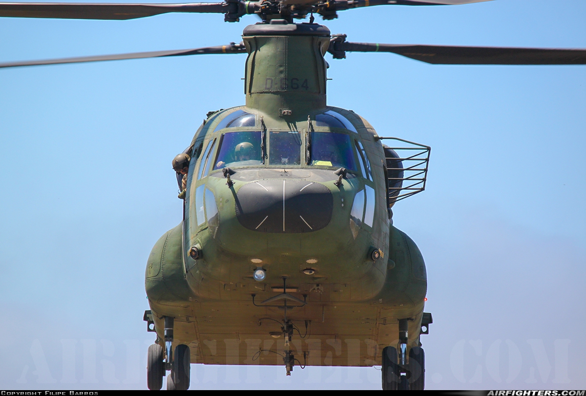 Netherlands - Air Force Boeing Vertol CH-47D Chinook D-664 at Ovar (AM1) (LPOV), Portugal
