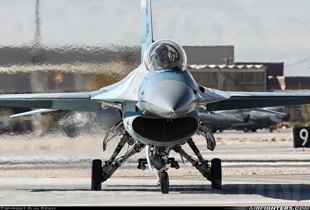 USA - Air Force General Dynamics F-16C Fighting Falcon 84-1244 at Las Vegas - Nellis AFB (LSV / KLSV), USA
